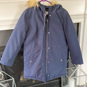 Jcrew Factory faux fur winter parka